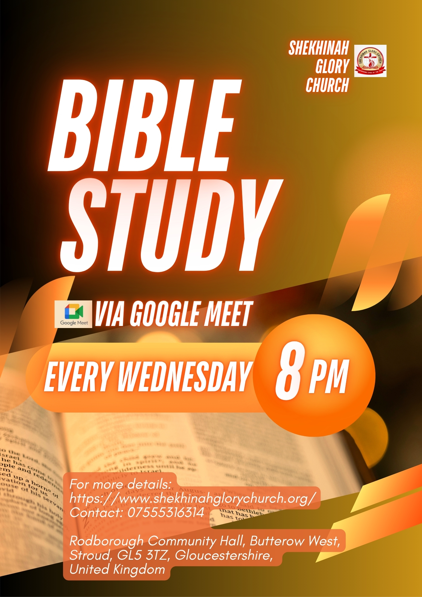 Mid week Online Prayer and Bible Study